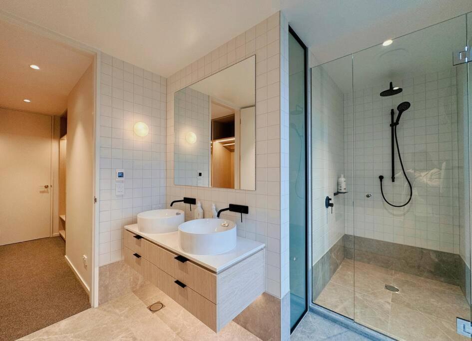 Apartament Black-Luxe Living In The Heart Of City Christchurch Zewnętrze zdjęcie